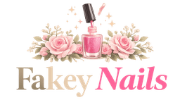 Fakey Nails logga